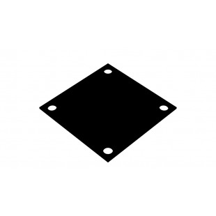 75mm x 75mm Rubber Gasket